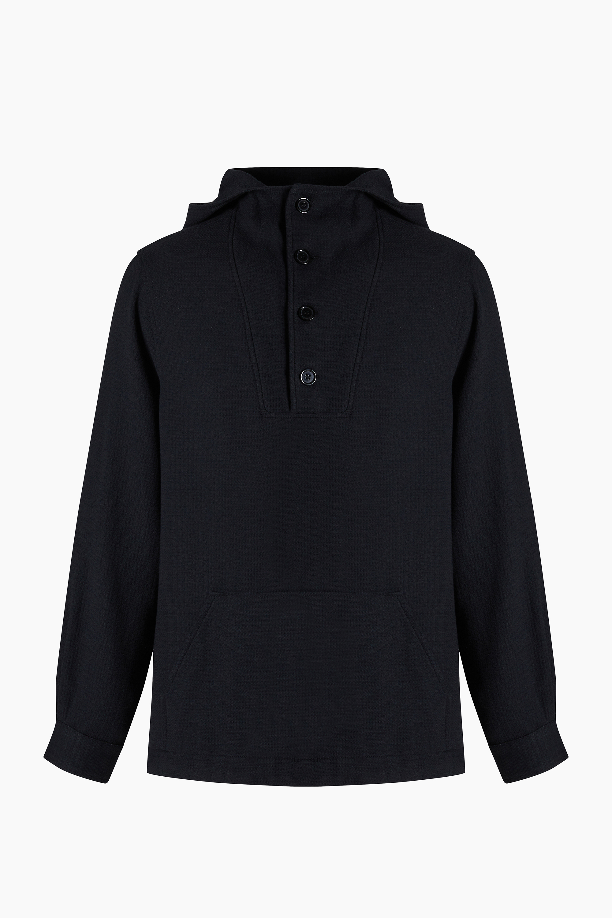 Men's Cotton Black Sweatshirt