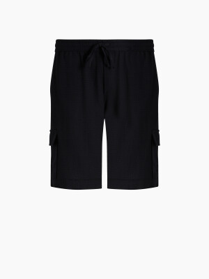 Men's Cotton Black Shorts
