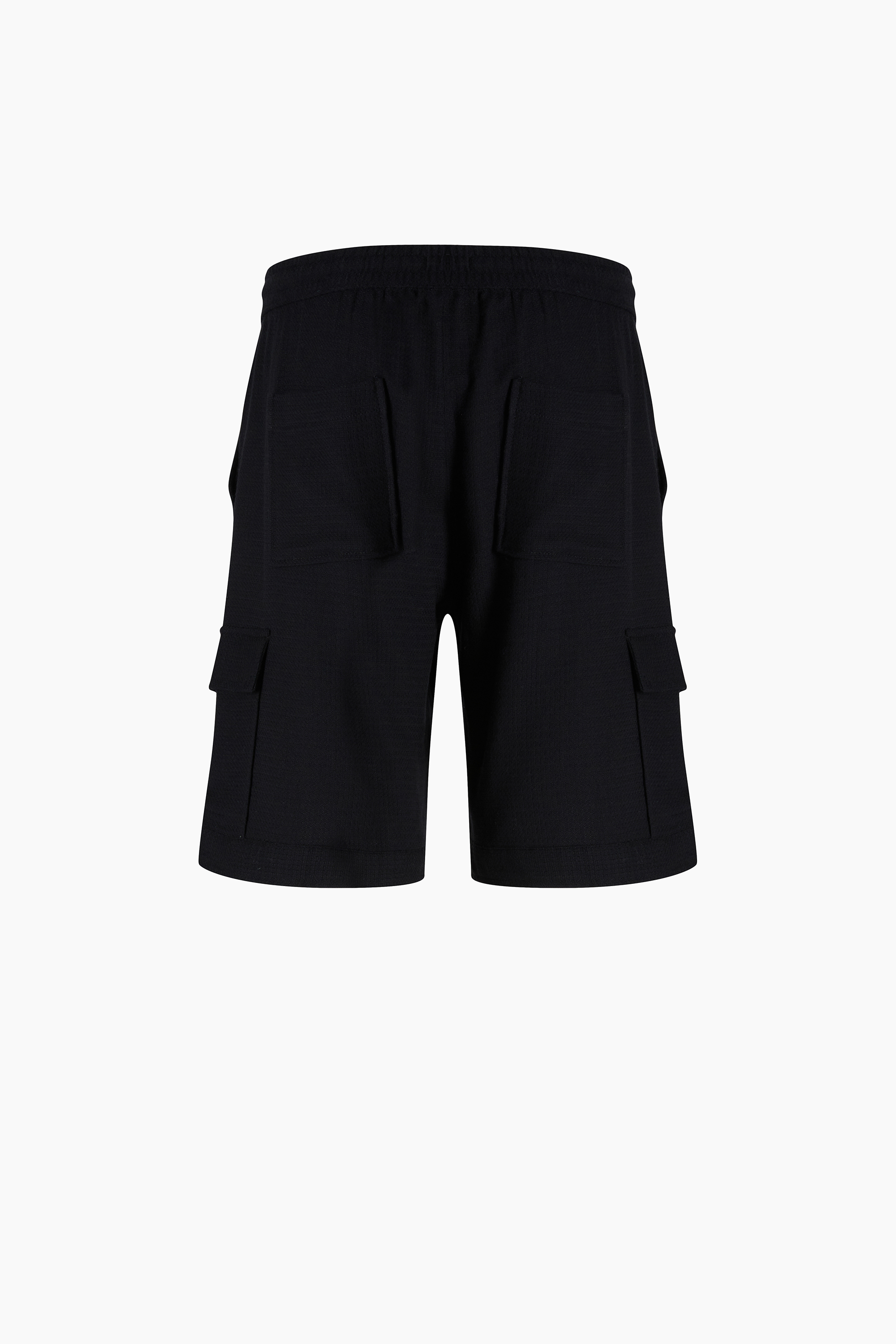 Men's Cotton Black Shorts