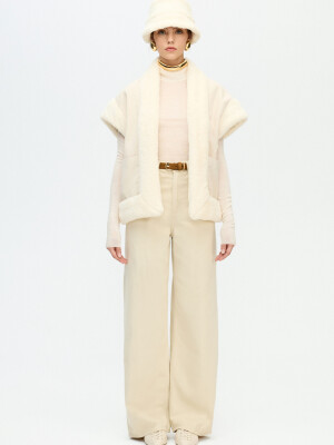 Herringbone Sherpa Vest