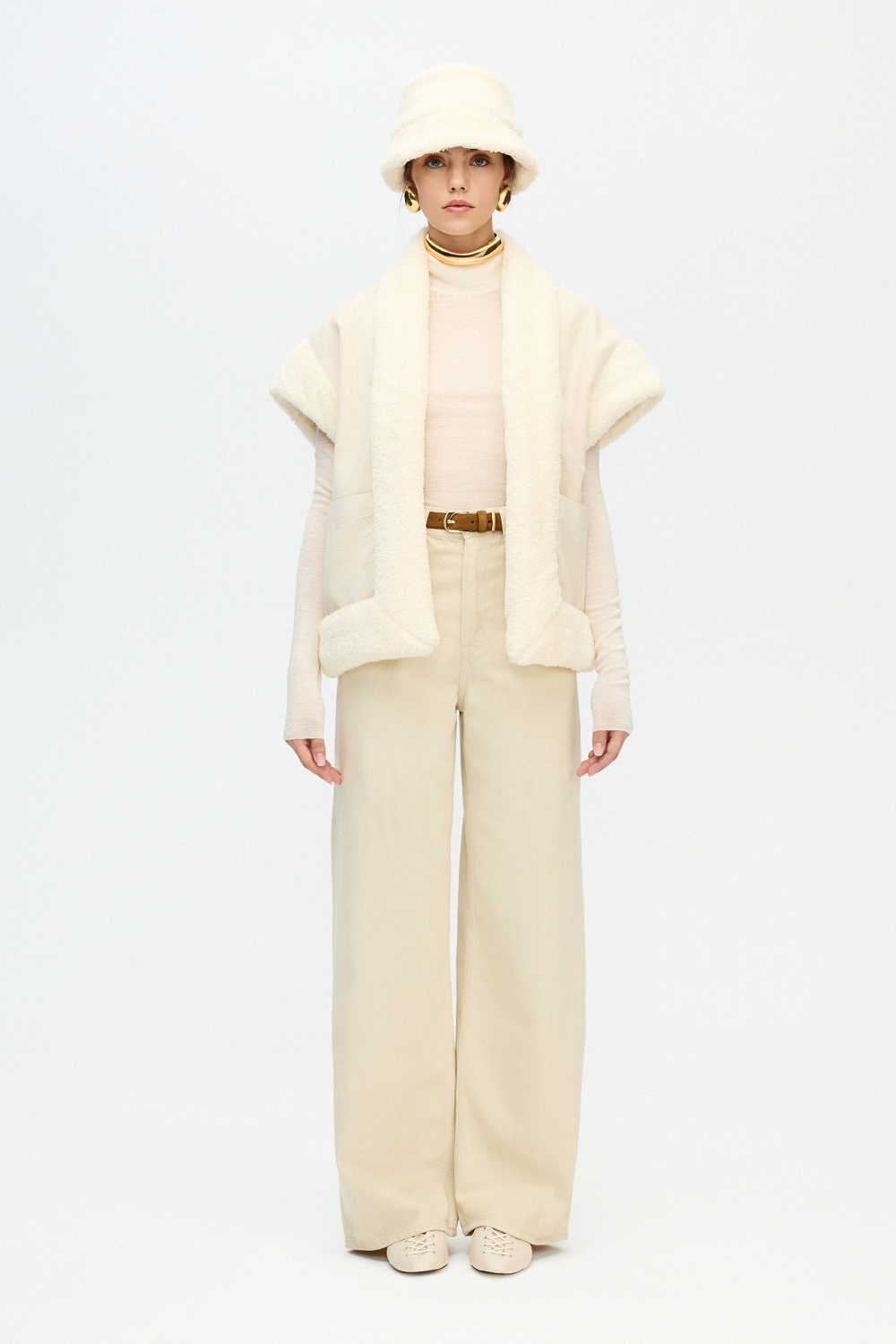 Herringbone Sherpa Vest