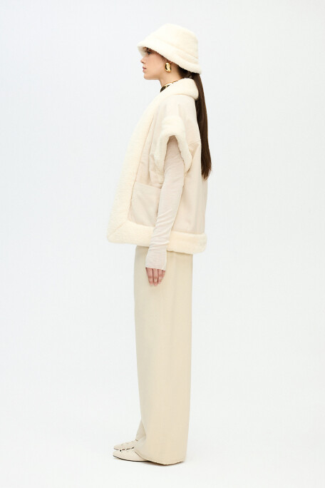 Herringbone Sherpa Vest