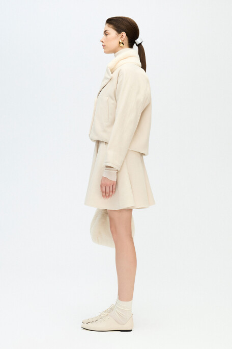 Herringbone Sherpa Jacket