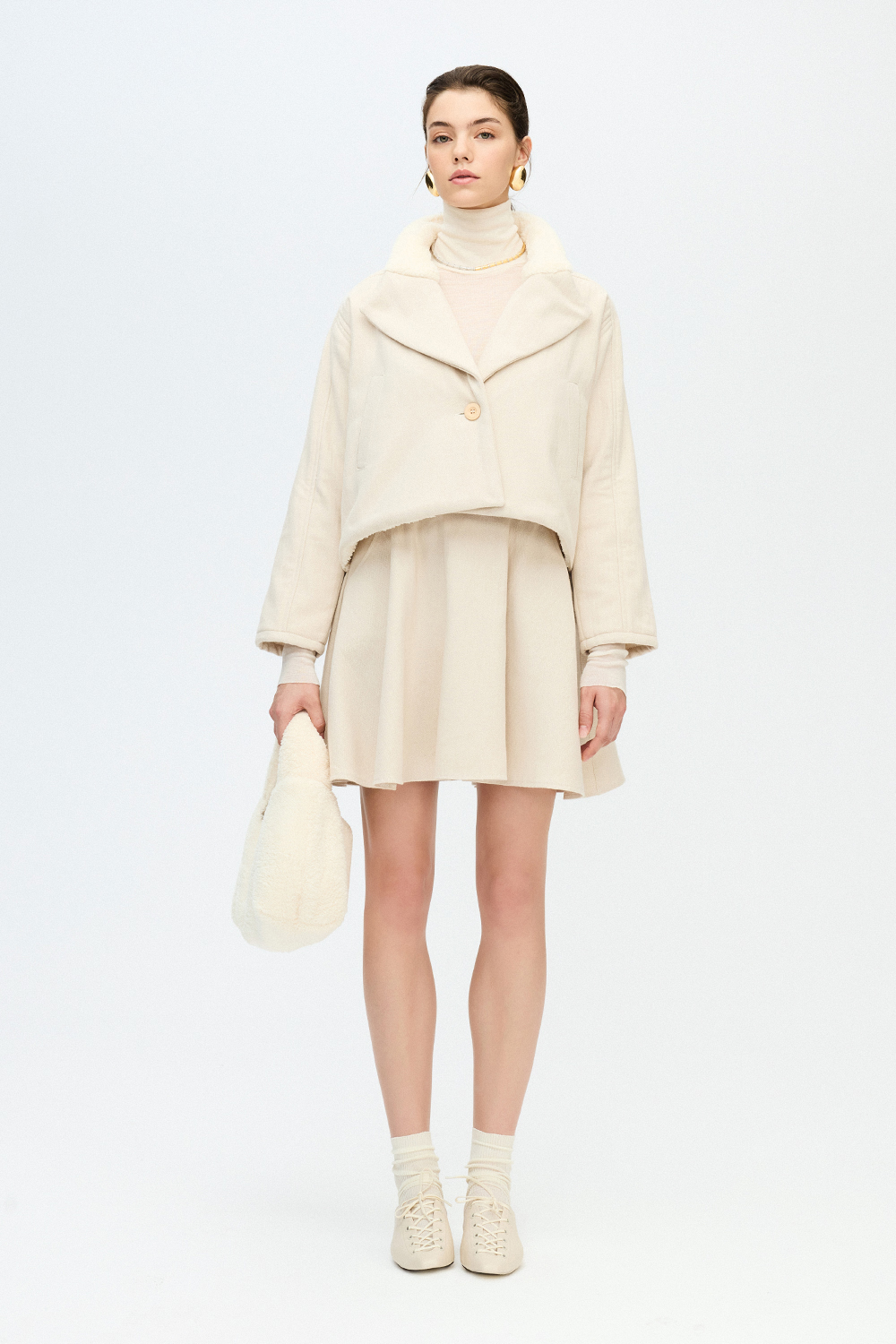 Herringbone Sherpa Jacket