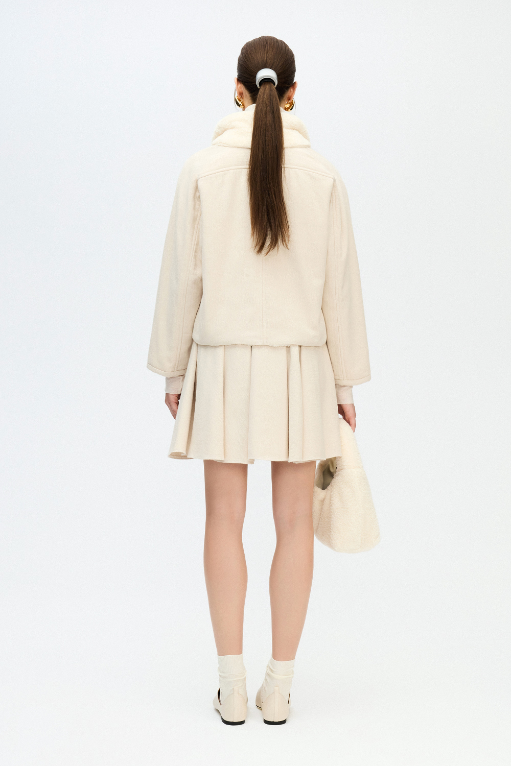 Herringbone Sherpa Jacket