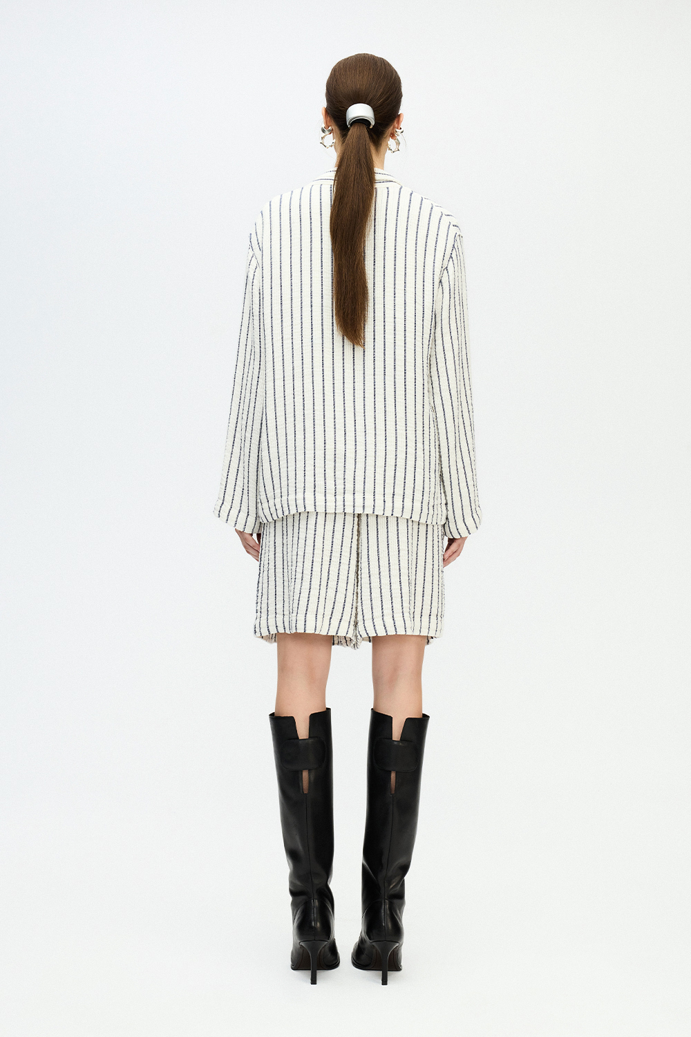 Striped Textured Jacket